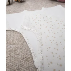 Pack 2 bodies de algodón Oeko-Tex - Estrellitas*Prenatal Sale