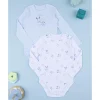 Outlet Pack 2 bodies de manga larga niño animalitos Descanso Y Ropa Interior·Bebé 3-36 Meses