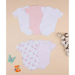 Best Pack 5 bodies manga corta Recién Nacido·Ropa Y Accesorios|Ropa Y Accesorios·Bodies