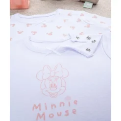 Outlet Pack 2 bodies niña Minnie de manga corta Descanso Y Ropa Interior·Bebé 3-36 Meses