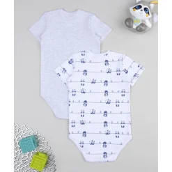 Discount Pack 2 bodies niño Panda Descanso Y Ropa Interior·Bebé 3-36 Meses