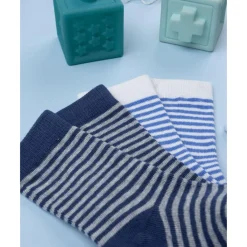 Best Pack 4 calcetines altos niño azul con fantasía Calzado Y Accesorios·Accesorios Y Complementos