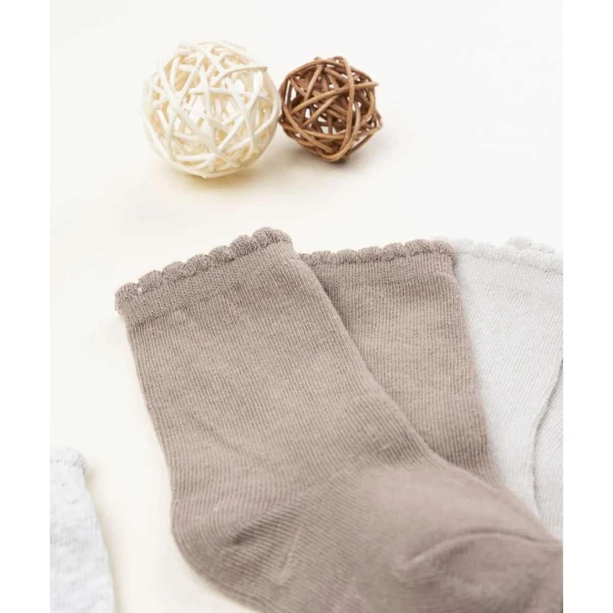 Pack 4 calcetines altos niña colores otoño Calzado Y Accesorios·Accesorios Y Complementos