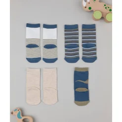 Pack 4 calcetines para niño dinosaurios*Prenatal