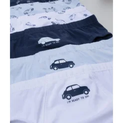 Pack 7 calzoncillos coche para niño*Prenatal Best