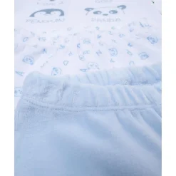 Pack 2 conjuntos de camiseta y polainas en felpa*Prenatal Outlet