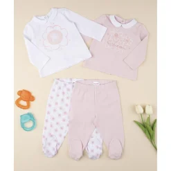 Pack 2 conjuntos niña flores Recién Nacido·Ropa Y Accesorios|Ropa Y Accesorios·Conjuntos
