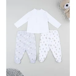 Best Pack 2 conjuntos oso recién nacido blanco/gris Recién Nacido·Ropa Y Accesorios|Ropa Y Accesorios·Conjuntos