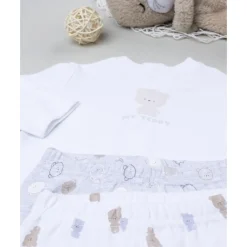 Best Pack 2 conjuntos oso recién nacido blanco/gris Recién Nacido·Ropa Y Accesorios|Ropa Y Accesorios·Conjuntos