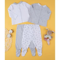 Pack 2 Conjuntos Unisex Grey*Prenatal Outlet