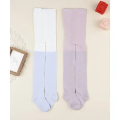 Hot Pack 2 leotardos de niña con brillo lurex Calzado Y Accesorios·Accesorios Y Complementos