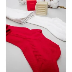 Pack 2 leotardos de niña rojo y blanco*Prenatal Outlet