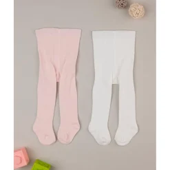 Pack 2 pantis niña rosa y blanco*Prenatal Best