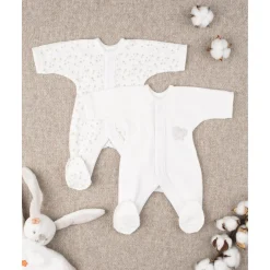 Discount Pack 2 Peleles Extrasmall "Stelline" Recién Nacido·Ropa Y Accesorios|Ropa Y Accesorios·Prematuros