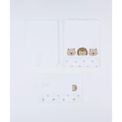 Hot Pack 3 piezas cuna/capazo – animalitos Ropa De Cama·Sábanas Y Mantas|Recién Nacido·Ropa De Cama
