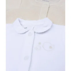 Online Pack 3 pijamas largos de bebé en blanco y beige Ropa Y Accesorios·Peleles|Recién Nacido·Ropa Y Accesorios