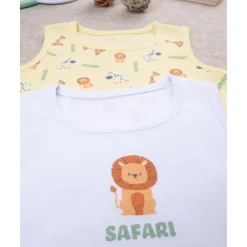 New Pack de 2 bodies blanco/amarillo algodón organico Descanso Y Ropa Interior·Bebé 3-36 Meses