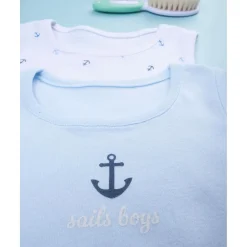 Online Pack de 2 Bodies Básicos con Ancoras Descanso Y Ropa Interior·Bebé 3-36 Meses