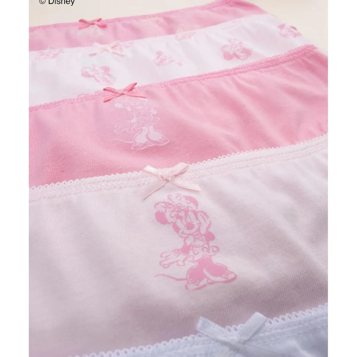 Pack de 5 braguitas niña rosa*Prenatal New