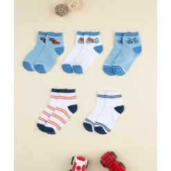 Best Pack de 5 calcetines altos para niño – coches Calzado Y Accesorios·Accesorios Y Complementos