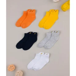 Pack de 5 calcetines cortos para niño – león y colores vivos*Prenatal New
