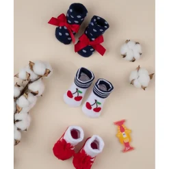 Online Pack de 3 Calcetines Niña "Lunares" Recién Nacido·Ropa Y Accesorios|Ropa Y Accesorios·Accesorios