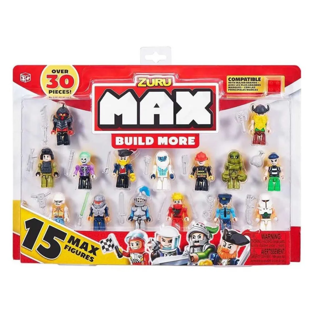 Best Pack de 15 figuras desmontables e intercambiables multicolor (Varios modelos) 8344 Juguetes De Construcción