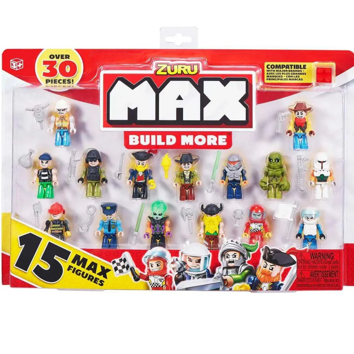 Best Pack de 15 figuras desmontables e intercambiables multicolor (Varios modelos) 8344 Juguetes De Construcción