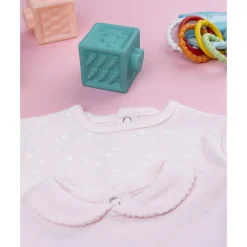 Pack de 3 peleles interlock para niña*Prenatal Best