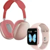 Clearance Pack Smartwatch + Auriculares Rosa Electrónicos