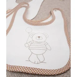 Pack x5 baberos interlock*Prenatal Best