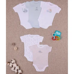 Online Pack x5 body intimi manga corta niño Recién Nacido·Ropa Y Accesorios|Ropa Y Accesorios·Bodies
