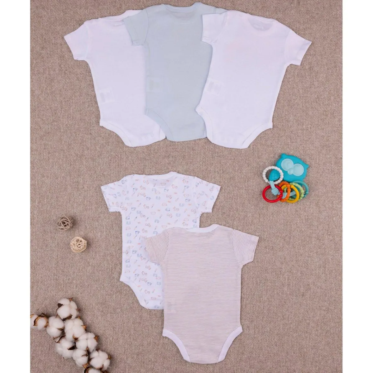 Online Pack x5 body intimi manga corta niño Recién Nacido·Ropa Y Accesorios|Ropa Y Accesorios·Bodies