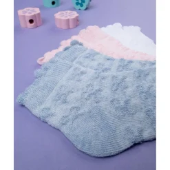 Pack x3 calcetines cortos niña en algodón*Prenatal New