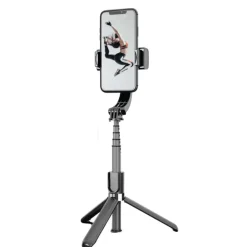 New Palo selfie con mando a distancia estabilizador L08 Figuras De Acción