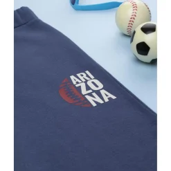 Pantalón azul con estampado para niño*Prenatal Outlet