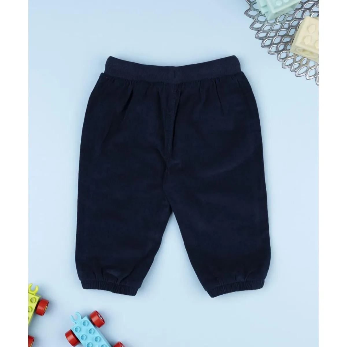Outlet Pantalón azul de felpa ligera niño Niño·Bebé Niño 3-36 Meses|Bebé Niño 3-36 Meses·Vaqueros, Pantalones Y Petos
