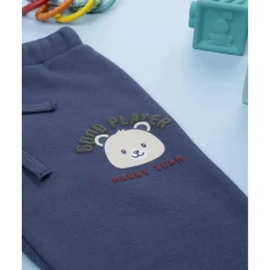 Hot Pantalón azul felpado para niño Bebé Niño 3-36 Meses·Vaqueros, Pantalones Y Petos|Niño·Bebé Niño 3-36 Meses