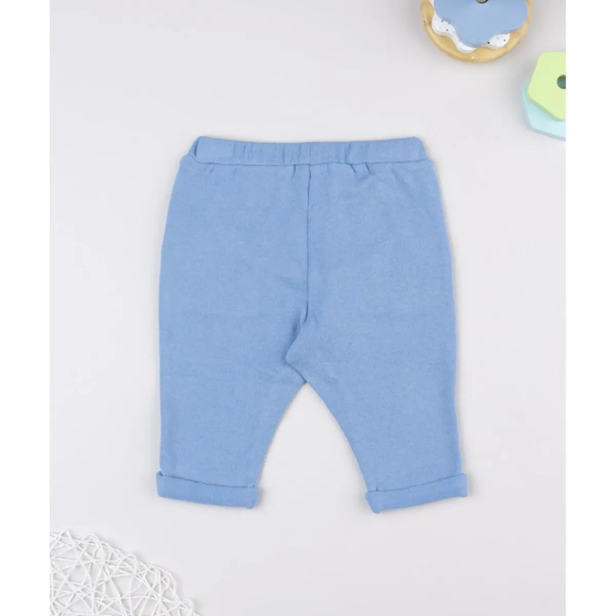 Pantalón bebé azul de punto*Prenatal Clearance