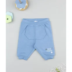 Pantalón de felpa azul claro para niño*Prenatal Sale