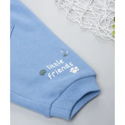 Pantalón de felpa azul claro para niño*Prenatal Sale