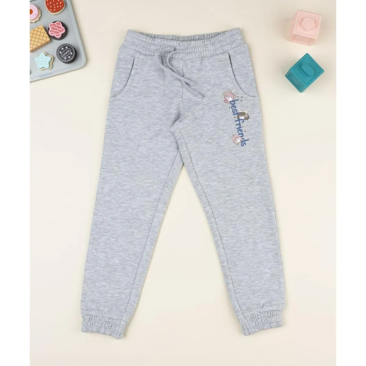 Discount Pantalón de niña gris Best Friends Niña·Niña 2-10 Años|Niña 2-10 Años·Vaqueros, Pantalones Y Petos