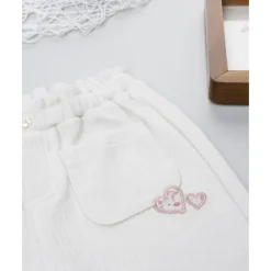 Hot Pantalón de pana blanco para niña Niña·Bebé Niña 3-36 Meses|Bebé Niña 3-36 Meses·Vaqueros, Pantalones Y Petos