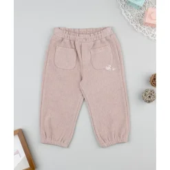 Pantalón de pana rosa para niña*Prenatal Best