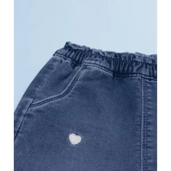 Pantalón denim niña corazones*Prenatal New