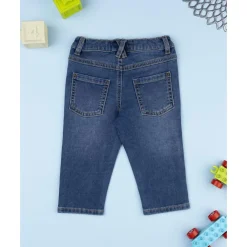 New Pantalón denim niño con patch de ositos Niño·Bebé Niño 3-36 Meses|Bebé Niño 3-36 Meses·Vaqueros, Pantalones Y Petos
