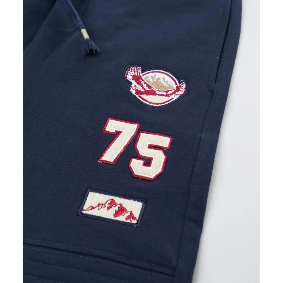 Pantalón felpado azul noche niño con estampado*Prenatal Hot