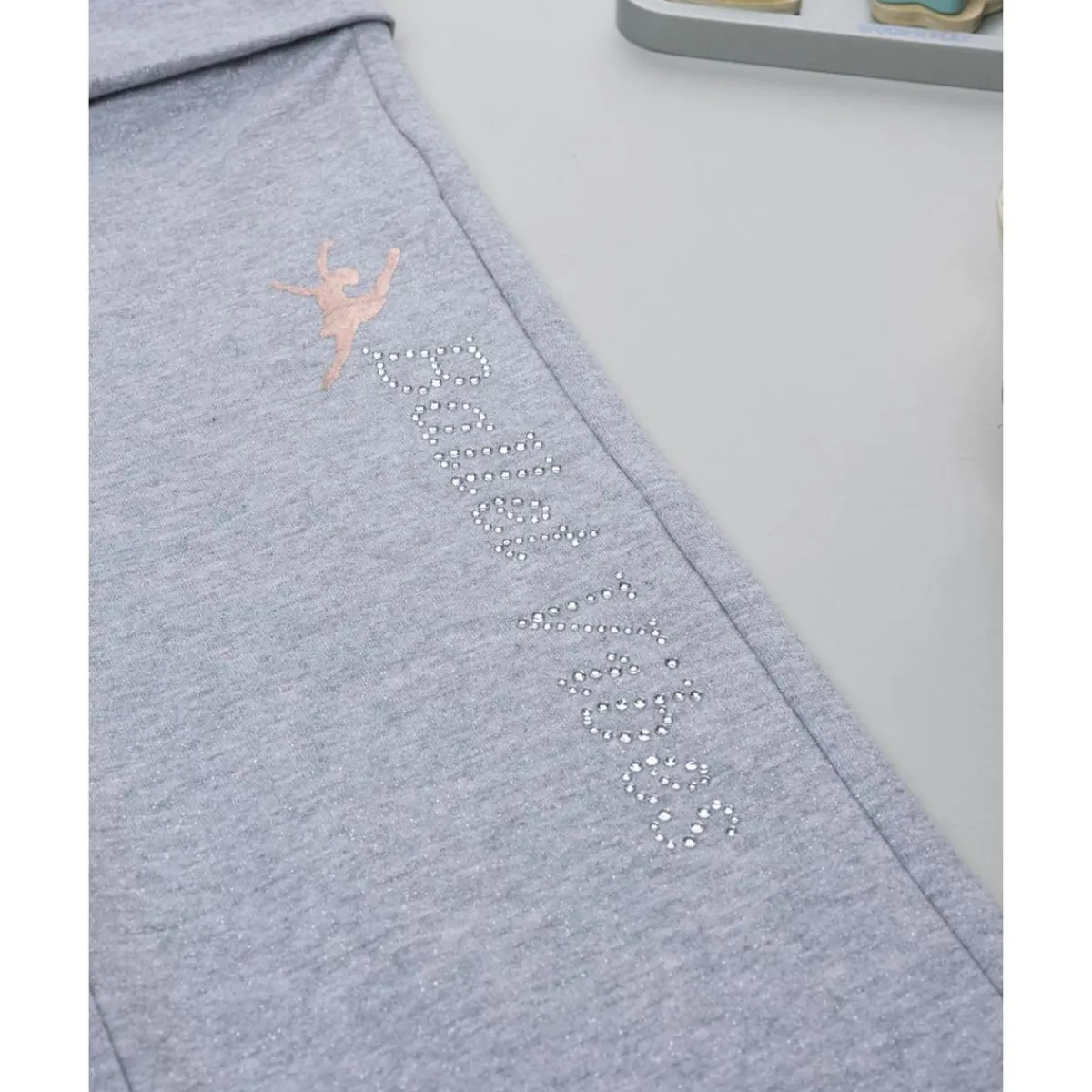 Pantalón gris niña estilo bailarina Niña·Niña 2-10 Años|Niña 2-10 Años·Vaqueros, Pantalones Y Petos