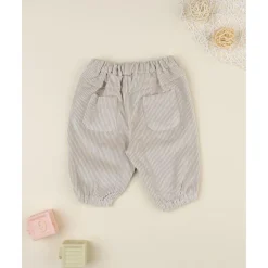 Clearance Pantalón niña beige de canalé con bordados Niña·Bebé Niña 3-36 Meses|Bebé Niña 3-36 Meses·Vaqueros, Pantalones Y Petos