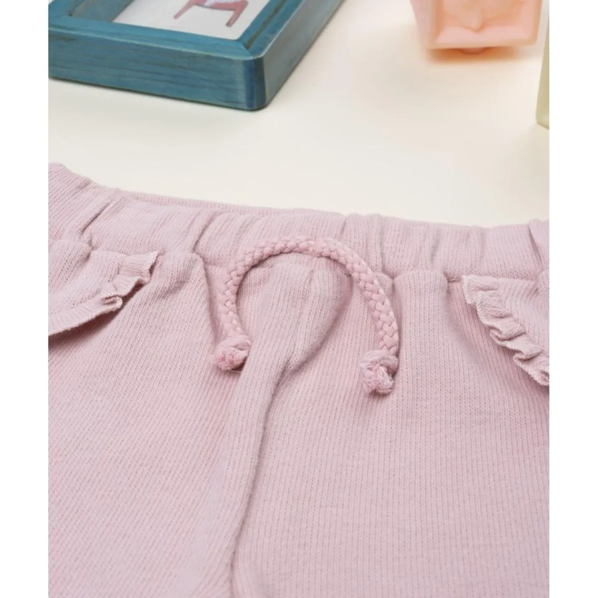 Sale Pantalón niña rosa en punto suave Recién Nacido·Ropa Y Accesorios|Ropa Y Accesorios·Pantalones Y Petos